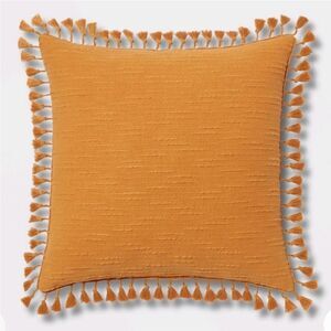 Threshold Gold Tassel Throw Pillow